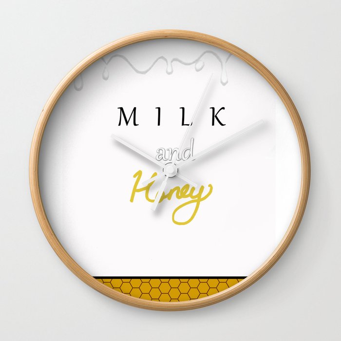 Milk And Honey II Wall Clock