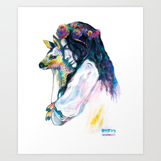 dear my love Art Print