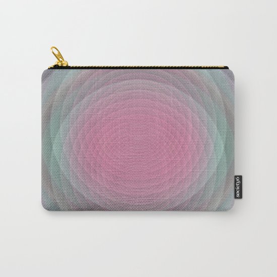 Patterns, Pastels and Motion Abstract Carry-All Pouch
