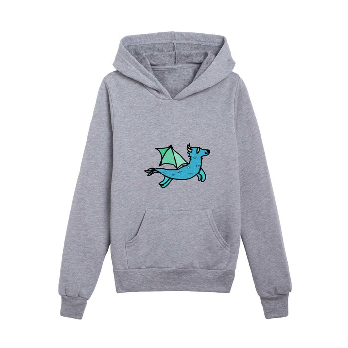 Leaping Dragon Kids Pullover Hoodie