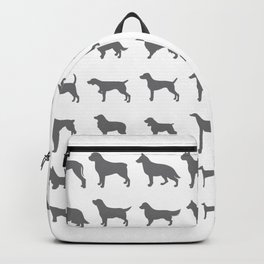 All Dogs (Grey/White) Backpack