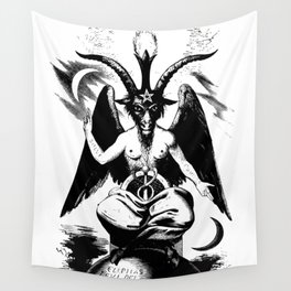 BAPHOMET by ELIPHAS LEVI Wall Tapestry