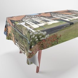 New Zealand Photography - Beautiful Museum With A Wonderful Garden Tablecloth