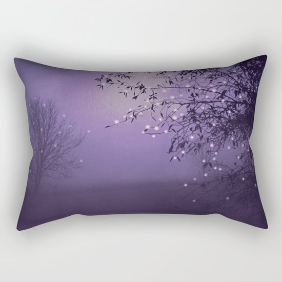 SONG OF THE NIGHTBIRD - LAVENDER Rectangular Pillow