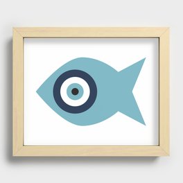 Fish eye Recessed Framed Print