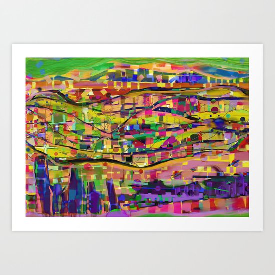 Happy Morning by murumuru Art Print