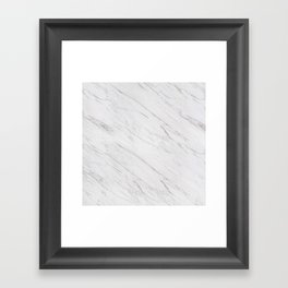 A Marble Framed Art Print