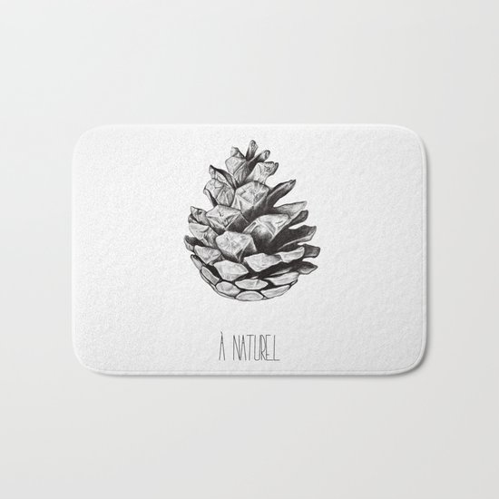 Fir cone Bath Mat