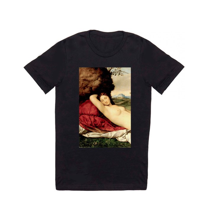 NUDE ART: Sleeping Venus by Giorgione T Shirt