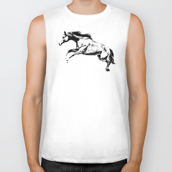 Horse Biker Tank