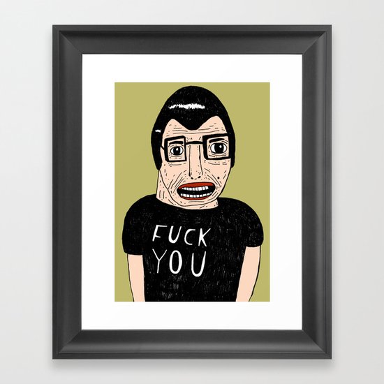 YOU! Framed Art Print