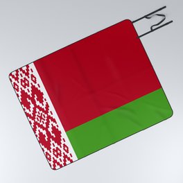 Belarus flag emblem Picnic Blanket