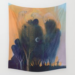 Forest of Endless Sleep Wall Tapestry