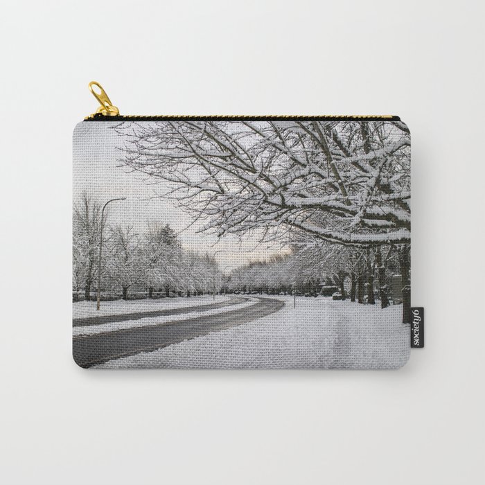 Paths In Winter Carry-All Pouch