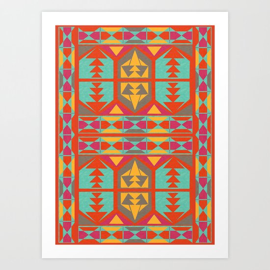Neo Native Art Print