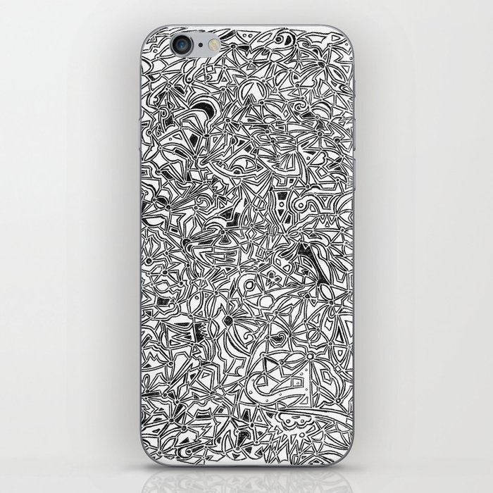 abstract pattern iPhone Skin