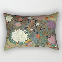 flower【Japanese painting】 Rectangular Pillow