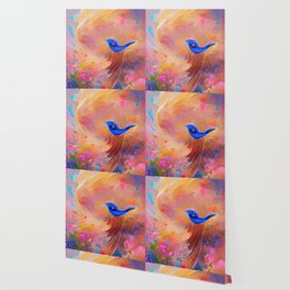 Bluebird of Happiness Wallpaper