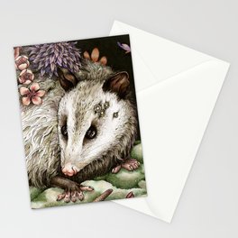Blossom Possum Stationery Card