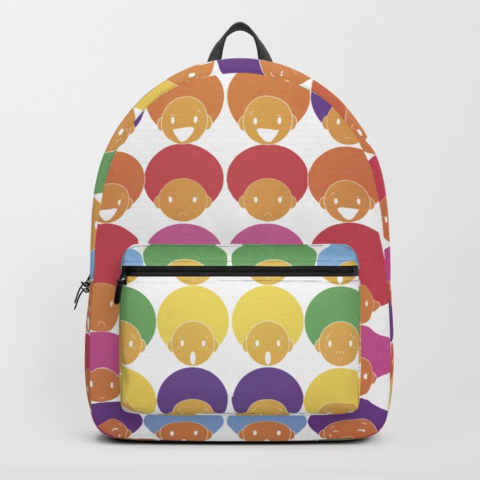 Afro Rainbows Backpack
