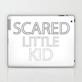 Scared Little Kid Laptop & iPad Skin