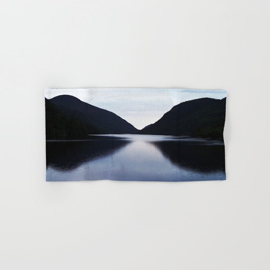 Mountain Lake Reflection Hand & Bath Towel