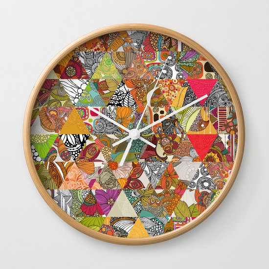 Like a Quilt Wall Clock