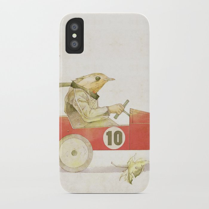 Bird runner iPhone Case
