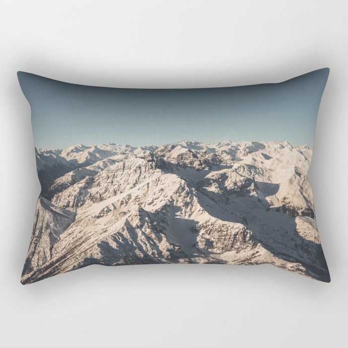 Lord Snow - Landscape Photography Rectangular Pillow