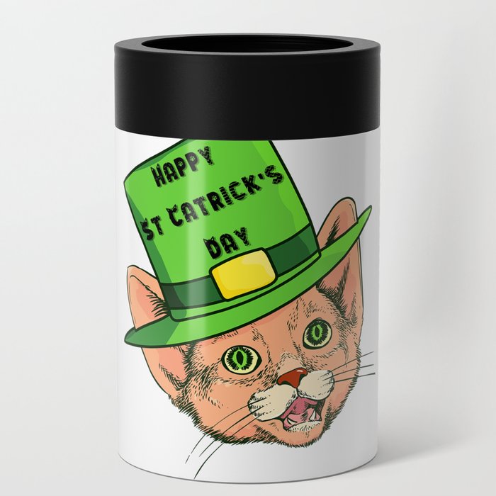 Happy St Catrick's Day Can Cooler