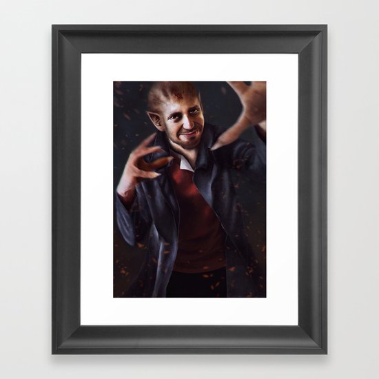 Vampire Framed Art Print