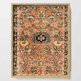 Sarouk Poshti Vintage Persian Rug Print Serving Tray