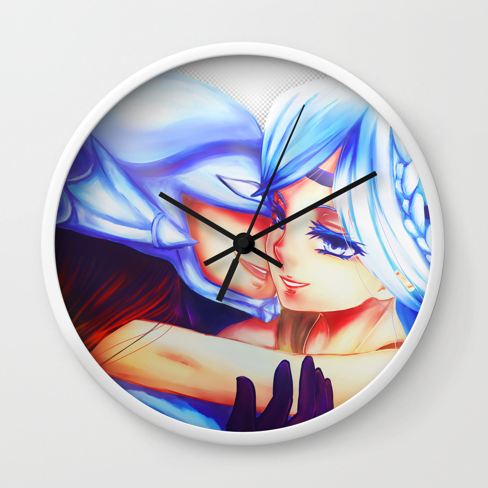 Wallpaper Kaibaman And Blue Eyed Maiden Wall Clock By Lulufangirl Society6 HD