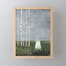 Princess Cottongrass Framed Mini Art Print