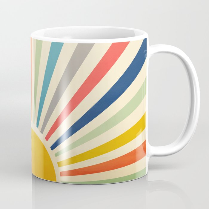Sun Retro Art III Coffee Mug