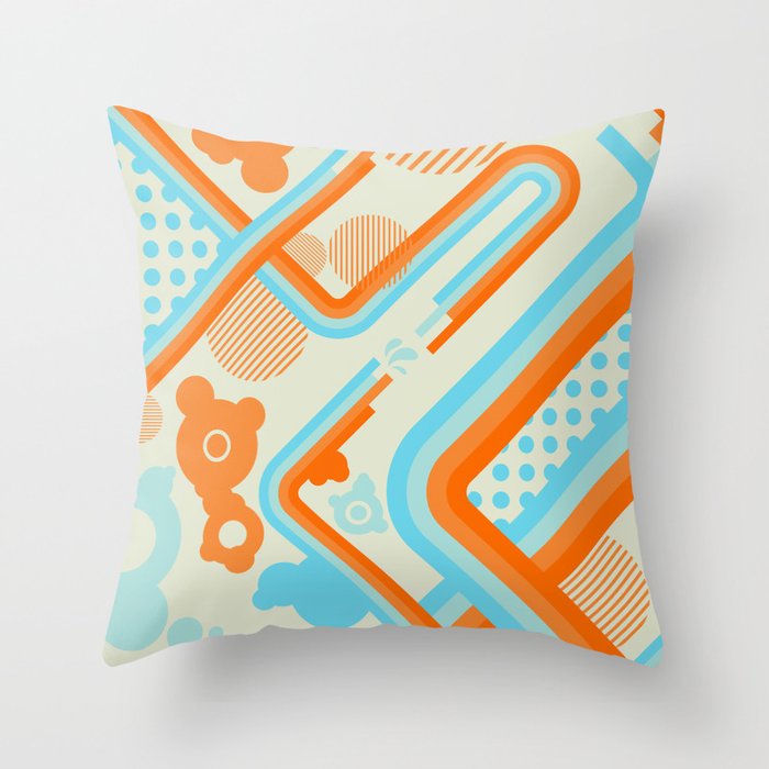 Brace yourselves, summer is coming! Throw Pillow