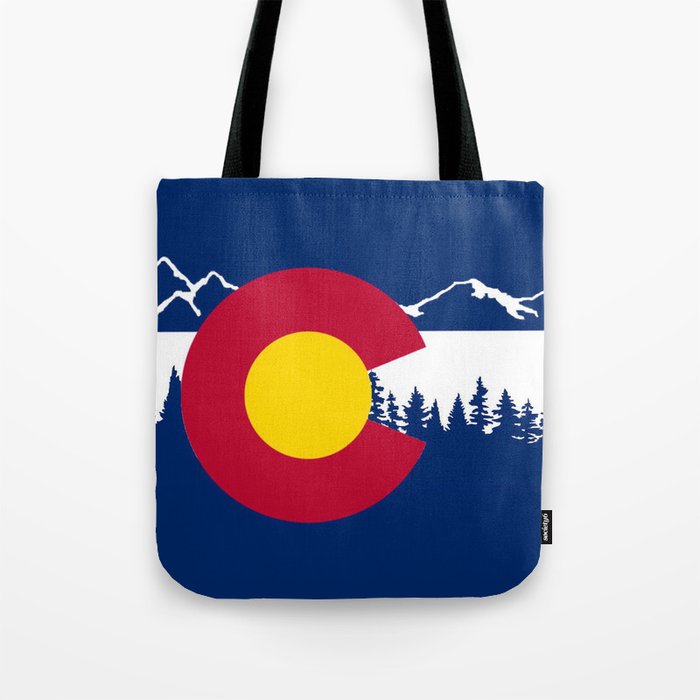 Colorado flag Tote Bag
