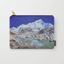 Mount Nuptse view and Mountain landscape view in Sagarmatha National Park, Nepal Himalaya. Carry-All Pouch