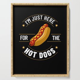 Hot Dog Chicago Style Bun Stand American Serving Tray
