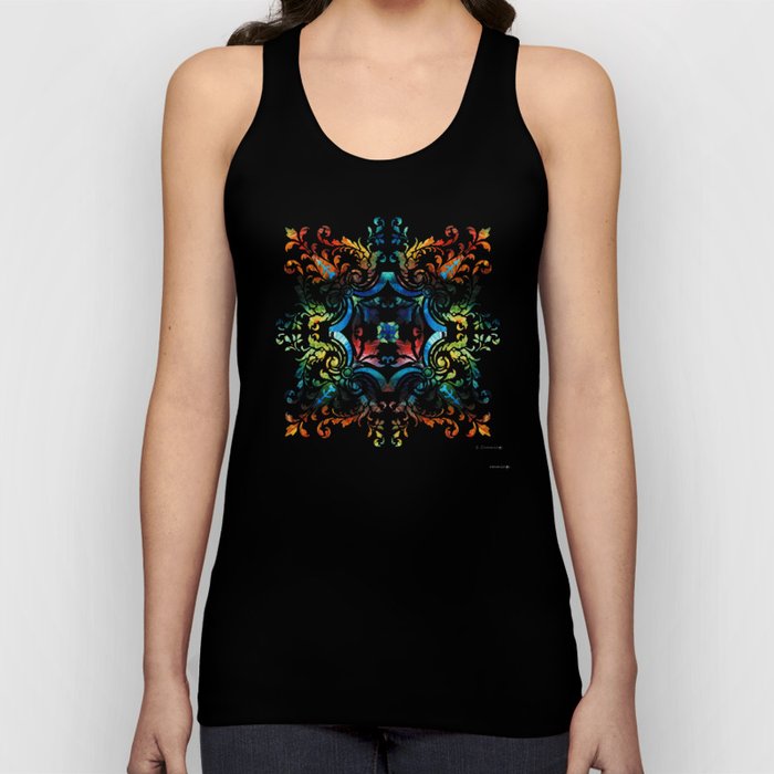 Pattern Art - Color Fusion Design 7 By Sharon Cummings Tank Top