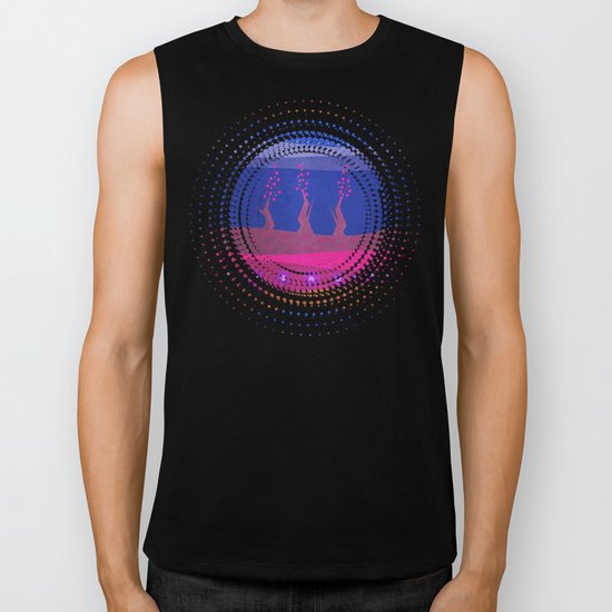 Color/Landscape 5 Biker Tank
