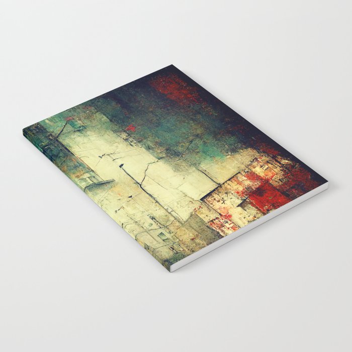 Urban Grunge - Abstract Industrial Texture Notebook