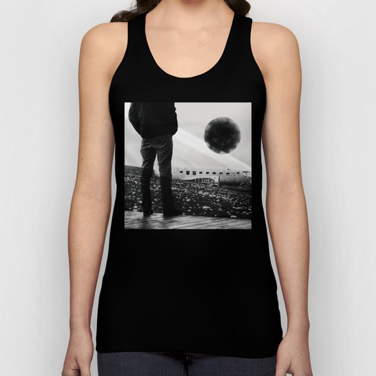 Black Orb Unisex Tank Top