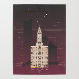 The Wrigley Building Poster