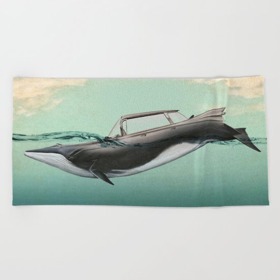 The De Ville of the sea Beach Towel