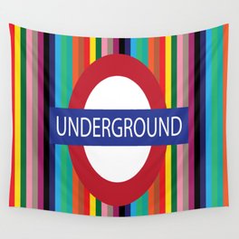 London Underground Wall Tapestry