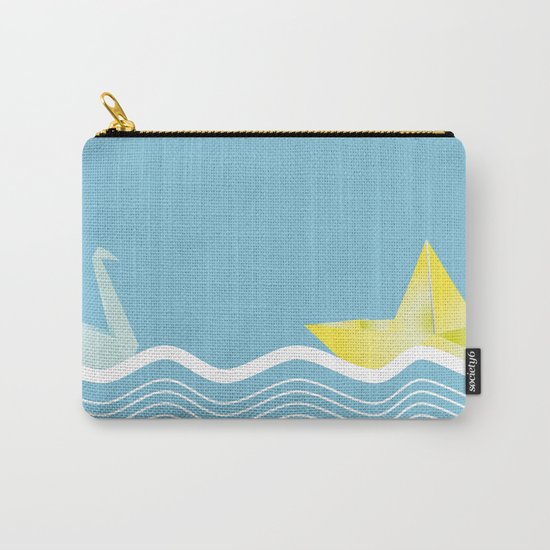 Origami summer Carry-All Pouch
