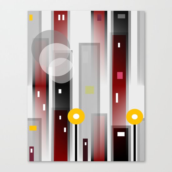 Moving On Up Canvas Print