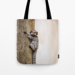 Black-Tufted Marmoset Monkey Photo Tote Bag