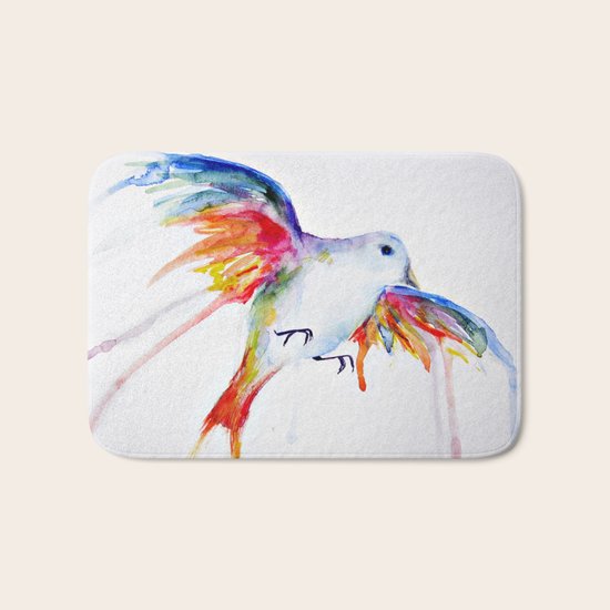 Rainbow Bath Mat